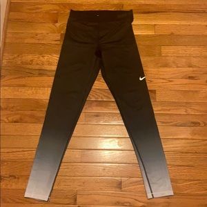 Black fade nike leggings